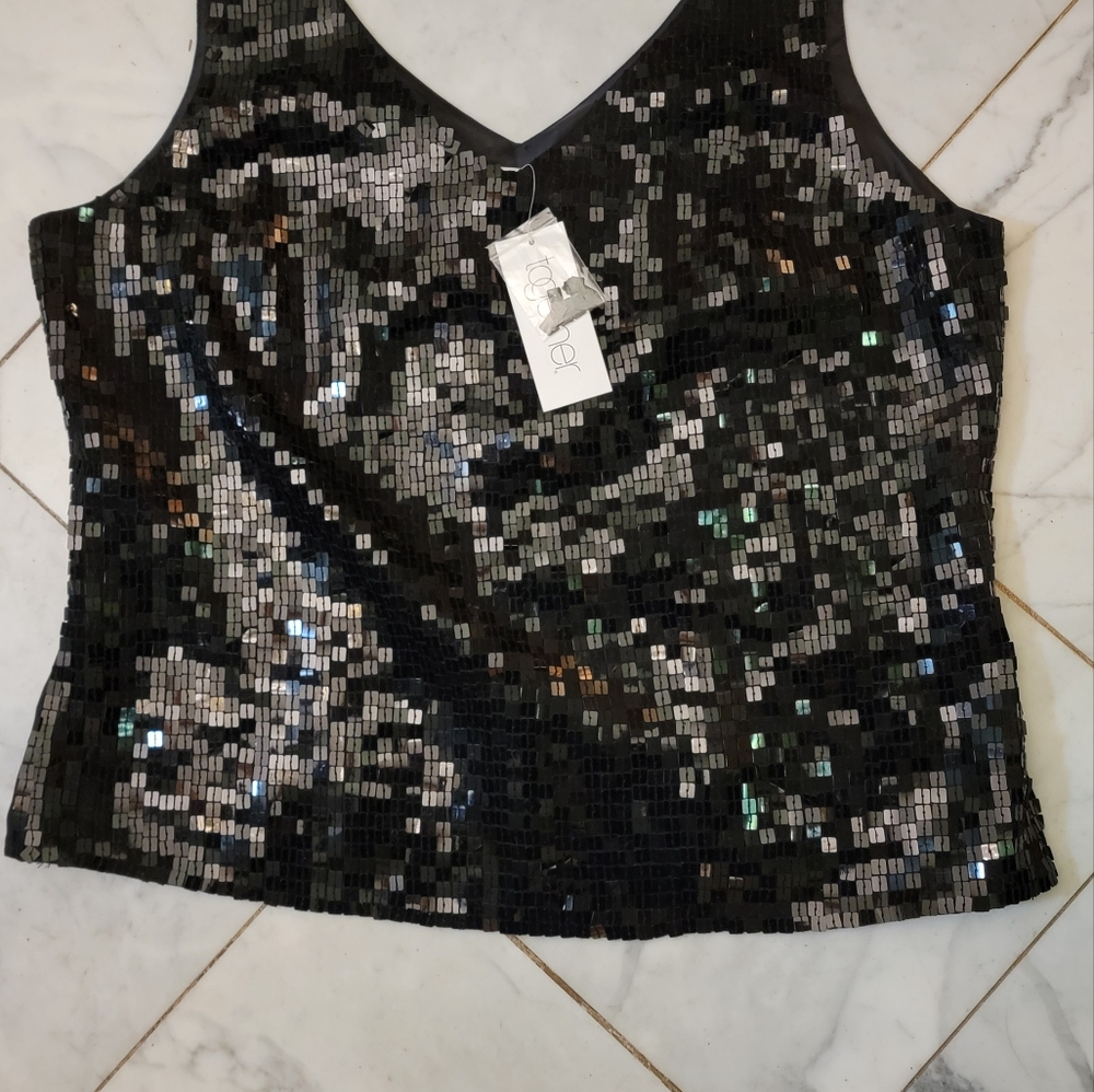 Together Sequin Tank Top